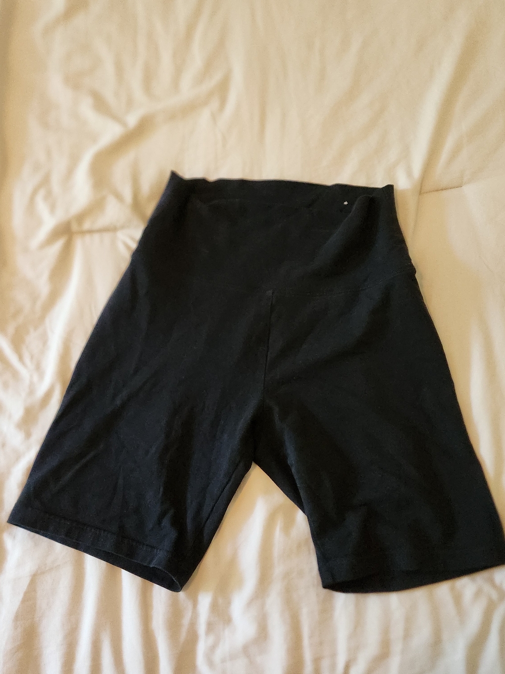 aerie Offline Black Logo Active Shorts